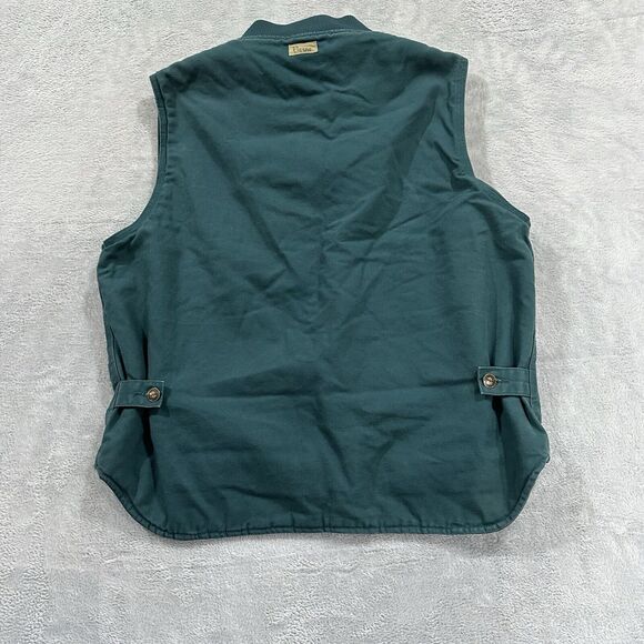 Bernie Full Zip Vest Jacket Women XLarge Outdoors Green Sherpa - Picture 3 of 9